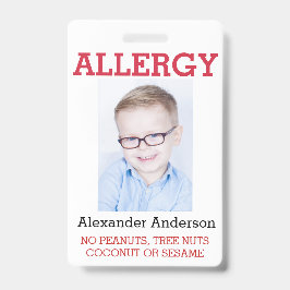 Aangepaste foto Kinder waarschuwingsbericht ICOE Badge