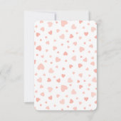 Aangepaste foto klaslokaal Valentijnsdag Bedankkaart (Achterkant)