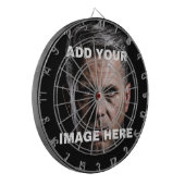 Aangepaste foto Klassieke persoonlijke Sjabloon af Dartbord (Voorkant Links)