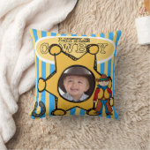 Aangepaste foto kleine cowboy Pillow Kussen (Deken)