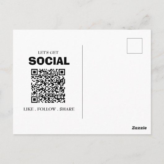 Aangepaste foto kleine onderneming bedankt briefkaart (Achterkant)