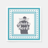 AANGEPASTE FOTO & KLEUR papieren servetten (Voorkant)