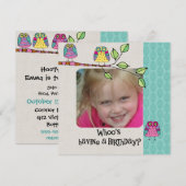 Aangepaste foto - kleurrijke eigenaar - Birthday - Kaart (Voorkant / Achterkant)