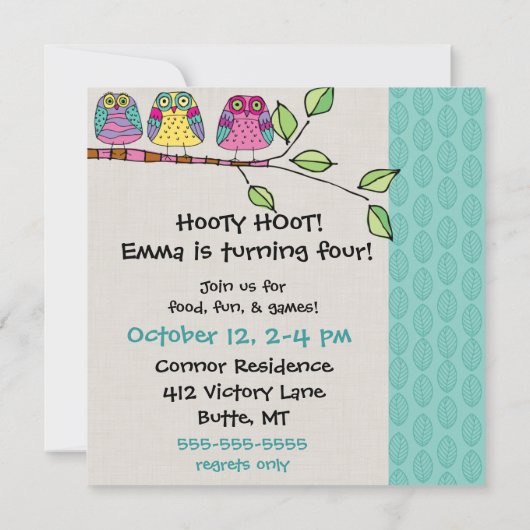 Aangepaste foto - kleurrijke eigenaar - Birthday - Kaart (Achterkant)