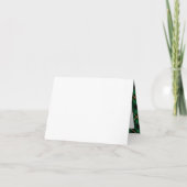 Aangepaste Foto Kleurrijke Kerst Vlakke Vakantie K Feestdagen Kaart (Achterkant)