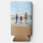 Aangepaste foto Koelbox je favoriete foto's Seltzer Blikjeskoeler (Achterkant)