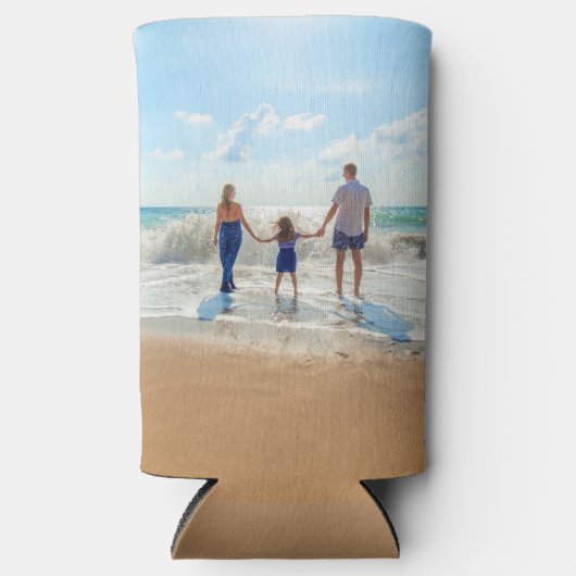 Aangepaste foto Koelbox je favoriete foto's Seltzer Blikjeskoeler (Voorkant)