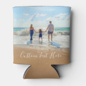 Aangepaste foto Koelbox met tekst Blikjeskoeler (Voorkant)