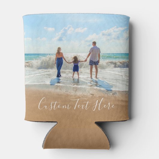 Aangepaste foto Koelbox met tekst Blikjeskoeler (Achterkant)