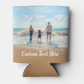 Aangepaste foto Koelbox met tekstnaam Blikjeskoeler (Voorkant)