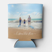 Aangepaste foto Koelbox Uw foto's en tekst Blikjeskoeler (Voorkant)