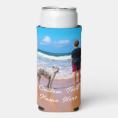 Aangepaste foto Koelbox Uw foto's en tekst Seltzer Blikjeskoeler (Seltzer Voorkant)