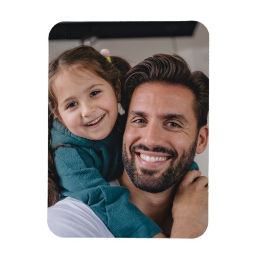 Aangepaste foto koelkast magneet (Verticaal)