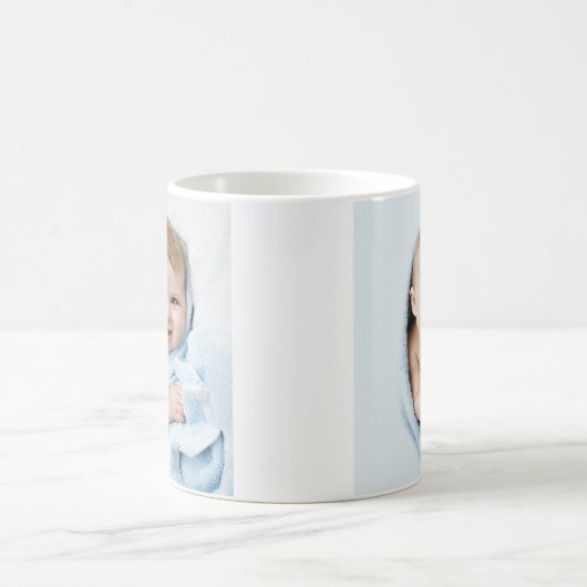 Aangepaste foto koffiemok (Center)