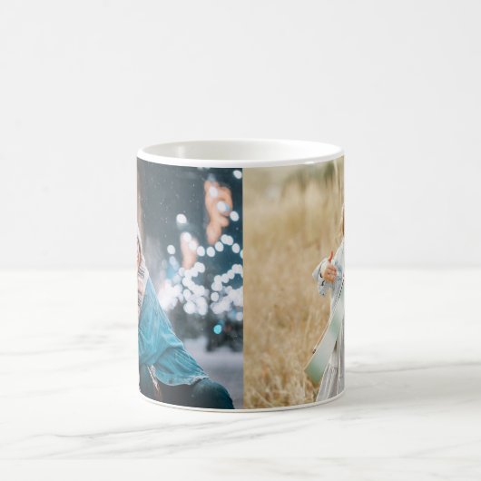 Aangepaste foto koffiemok (Center)