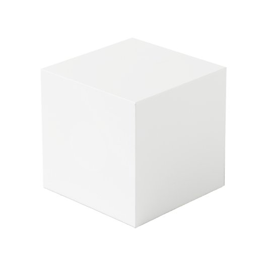 Aangepaste foto-kubbe van 4 inch kubus (Voorkant hoekig)