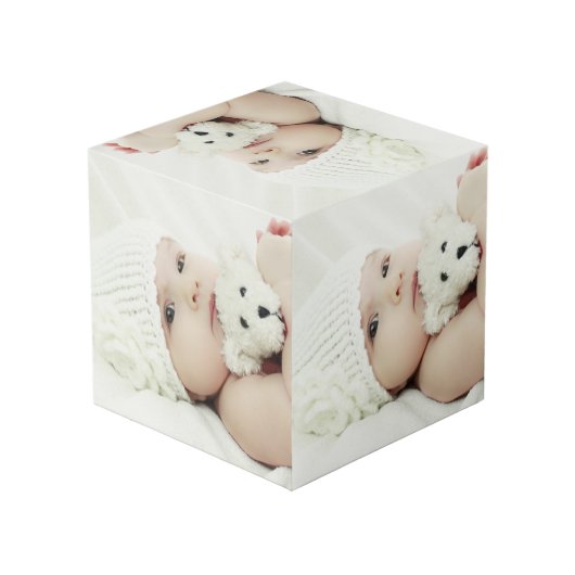 Aangepaste foto kubus (Achter hoekig)