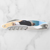 Aangepaste foto Kurkentrekker Uw foto's en tekst (Achterkant)