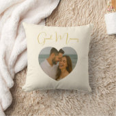 Aangepaste foto kussen met Goedemorgen en Goedenac (Deken)