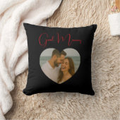 Aangepaste foto kussen met Goedemorgen en Goedenac (Deken)