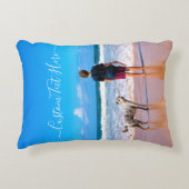 Aangepaste foto kussen met uw foto's en tekst (Voorkant)