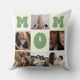 Aangepaste foto kussen voor mama - Voeg je eigen f