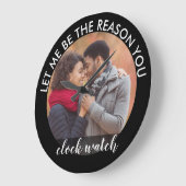 Aangepaste foto Laat me de reden zijn waarom je ki Grote Klok (Hoek)