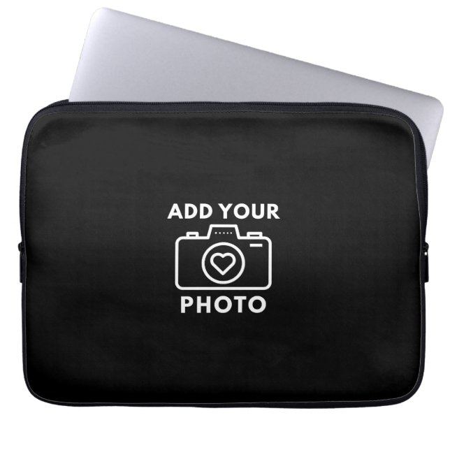 Aangepaste foto laptop sleeve (Voorkant)