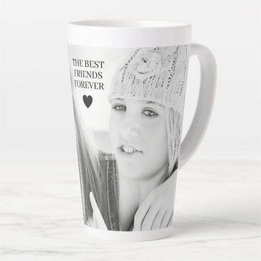 Aangepaste foto Latte Mok (Rechterhoek)