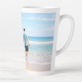Aangepaste foto latte mok persoonlijk cadeau (Rechts)