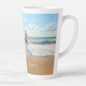 Aangepaste foto latte Mok uw eigen design cadeau (Rechts)