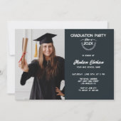 Aangepaste foto Laurel Afstuderen Kaart (Voorkant)