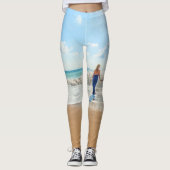 Aangepaste foto Leggings Uw eigen ontwerp geperson (Voorkant)