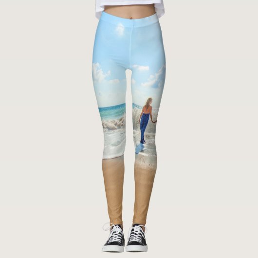 Aangepaste foto Leggings Uw eigen ontwerp geperson (Voorkant)