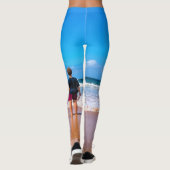 Aangepaste foto Leggings Uw gepersonaliseerde cade (Achterkant)
