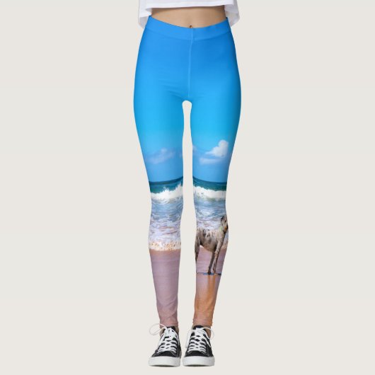 Aangepaste foto Leggings Uw gepersonaliseerde cade (Voorkant)