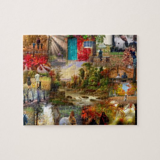 Aangepaste foto legpuzzel (Horizontaal)