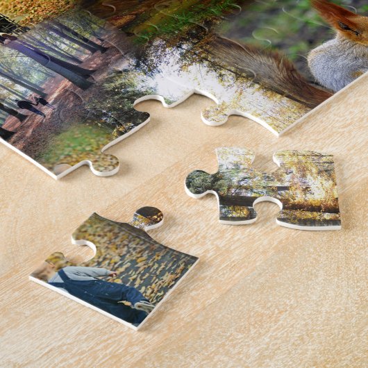 Aangepaste foto legpuzzel (Zijkant)