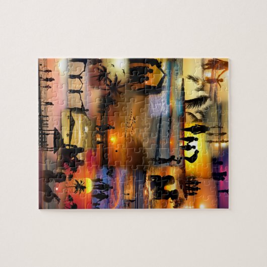 Aangepaste foto legpuzzel (Horizontaal)