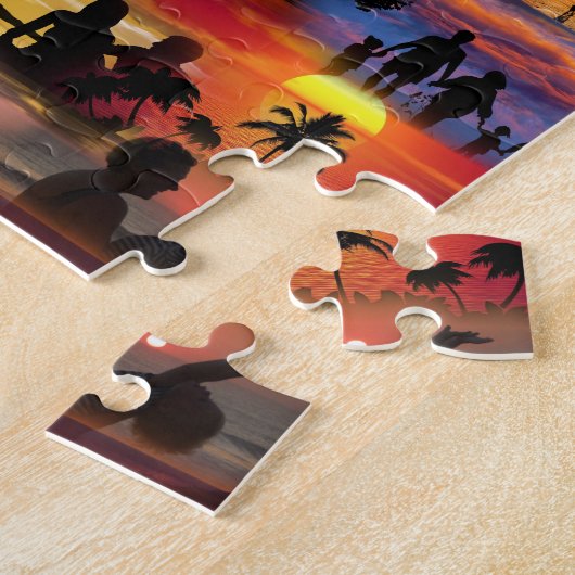 Aangepaste foto legpuzzel (Zijkant)