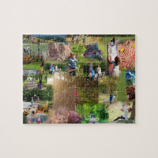 Aangepaste foto legpuzzel (Horizontaal)