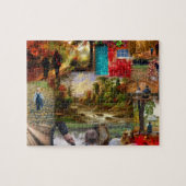 Aangepaste foto legpuzzel (Horizontaal)