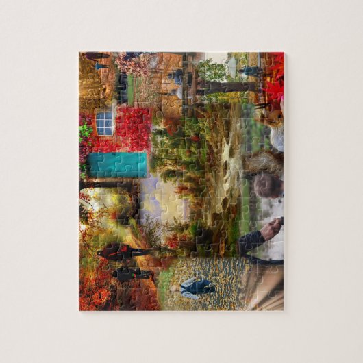 Aangepaste foto legpuzzel (Verticaal)