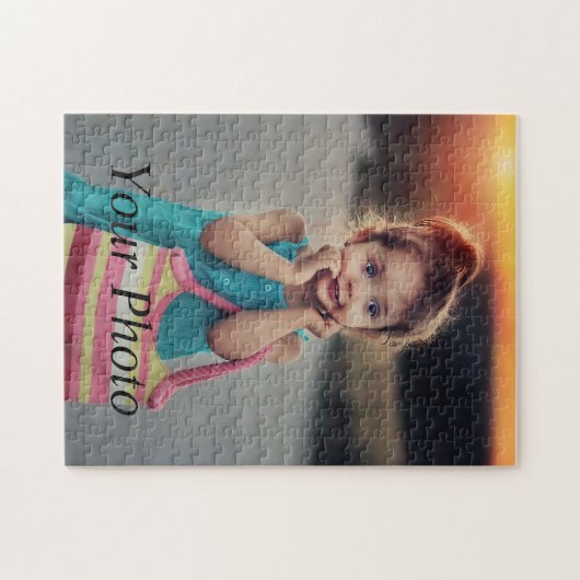 Aangepaste foto legpuzzel (Horizontaal)