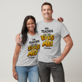Aangepaste foto leraar cadeaus Gepersonaliseerd do T-shirt (Unisex)