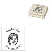 Aangepaste foto leraar rubberstempel (Gestempeld)