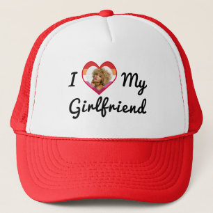 Aangepaste foto Lesbian Pride I Love My Vriendin Trucker Pet