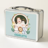 Aangepaste Foto Leuke Dieren Preschool Kind (Achterkant)