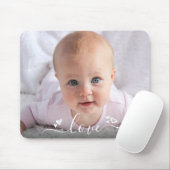 Aangepaste foto Leuke DIY Moderne Liefde Script Ha Muismat (Met muis)