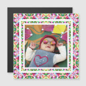 Aangepaste foto Levendige Roze Gelukkig Groen Moed (Voorkant / Achterkant)